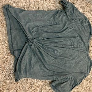 Lululemon twist crop top